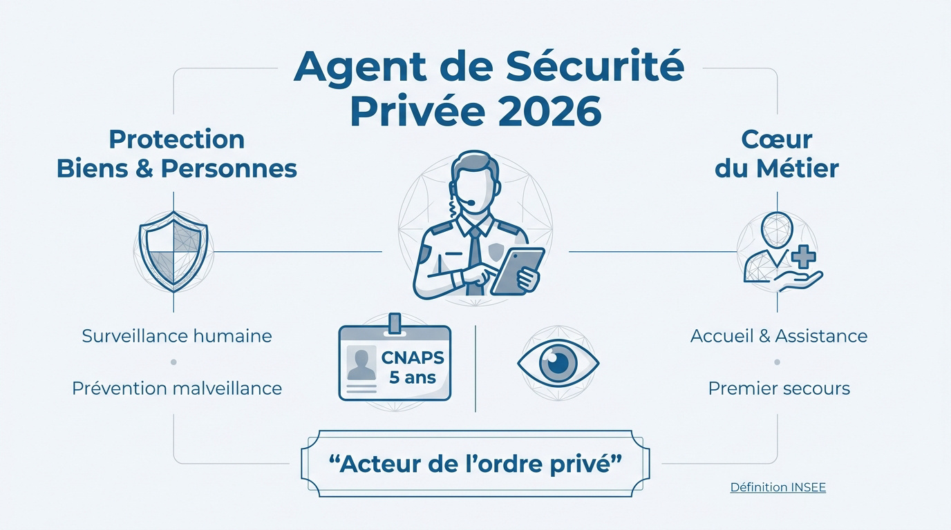 Missions d'un agent de sécurité privée