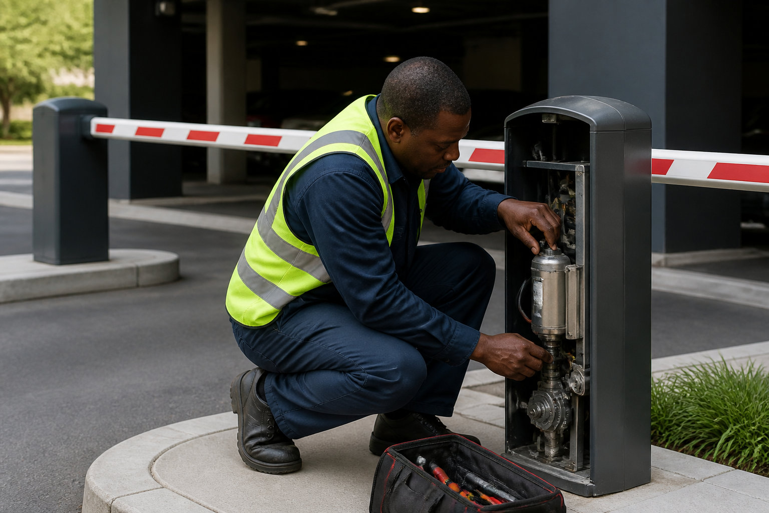 Maintenance et communication pour un parking serein